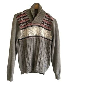 Ralph Lauren Vintage Christmas Chaps Pullover Sweater Size S